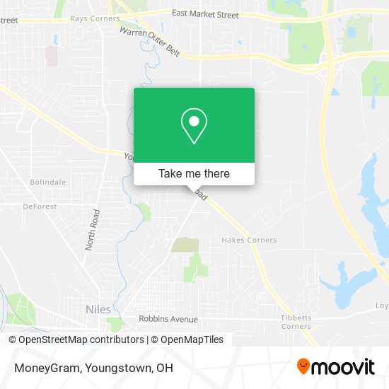 MoneyGram map