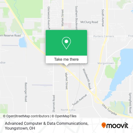 Advanced Computer & Data Communications map