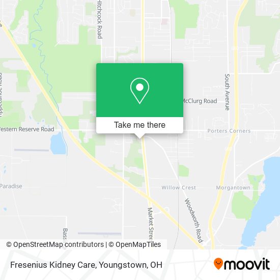 Mapa de Fresenius Kidney Care