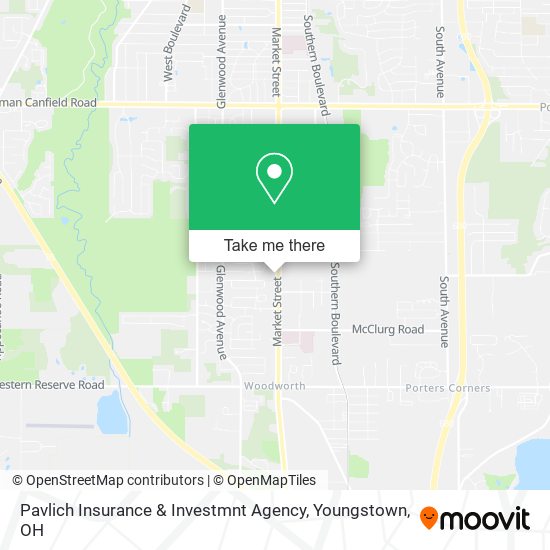 Mapa de Pavlich Insurance & Investmnt Agency