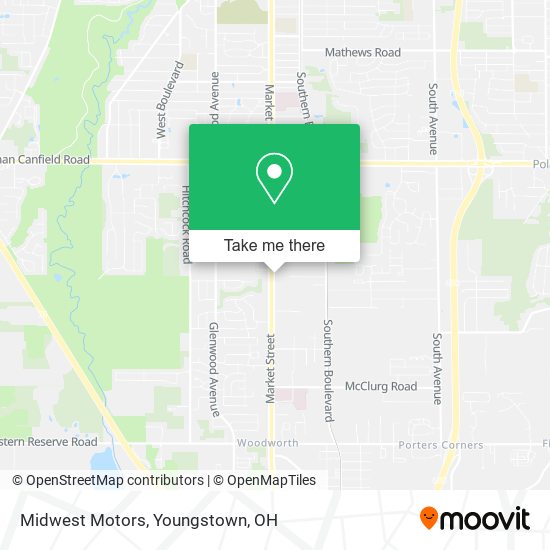 Mapa de Midwest Motors