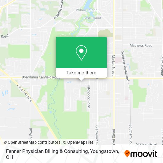 Fenner Physician Billing & Consulting map
