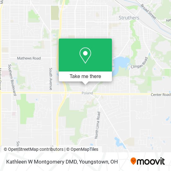 Kathleen W Montgomery DMD map