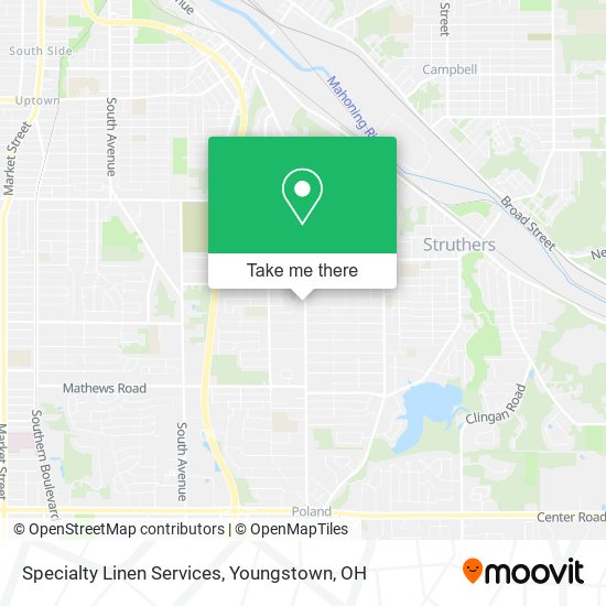 Mapa de Specialty Linen Services