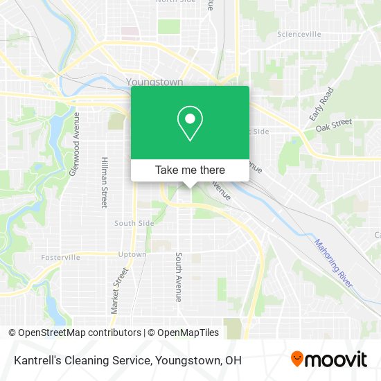 Mapa de Kantrell's Cleaning Service