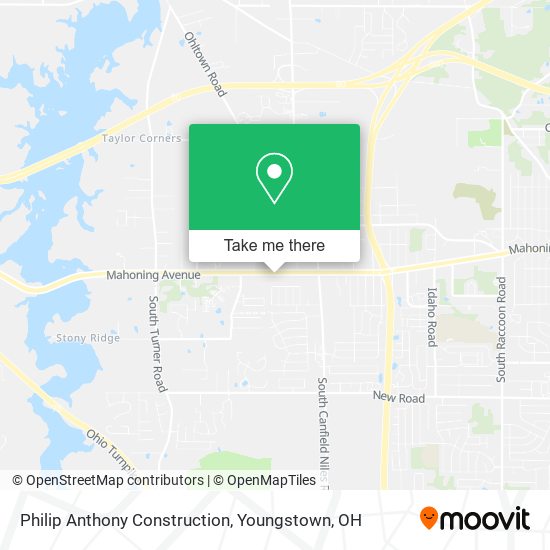 Philip Anthony Construction map