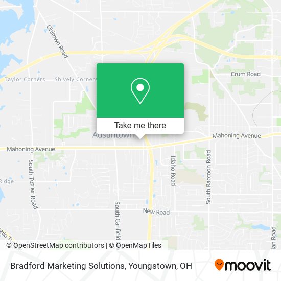 Bradford Marketing Solutions map