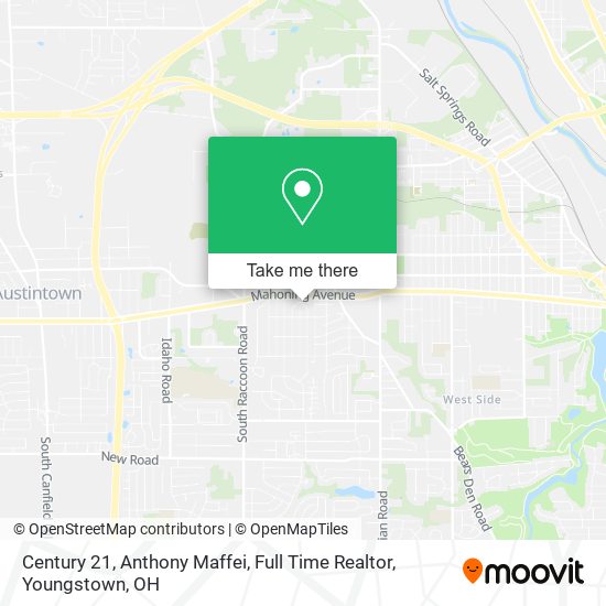 Mapa de Century 21, Anthony Maffei, Full Time Realtor