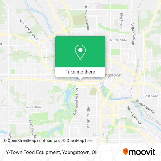 Y-Town Food Equipment map