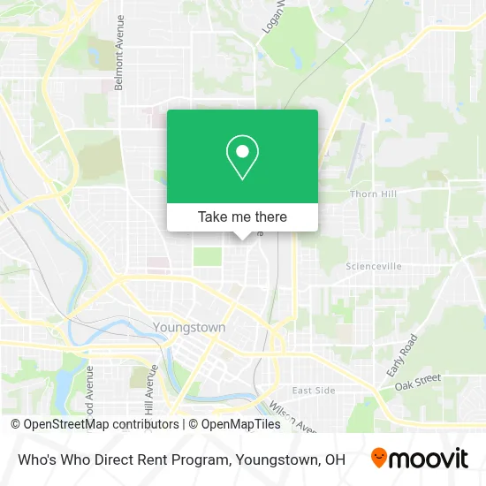 Who's Who Direct Rent Program map