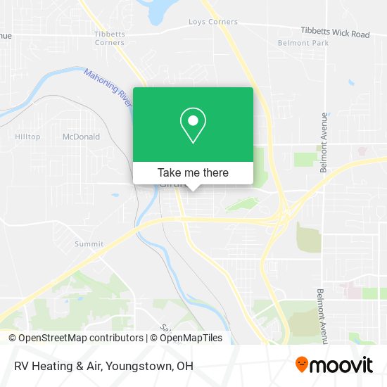 Mapa de RV Heating & Air