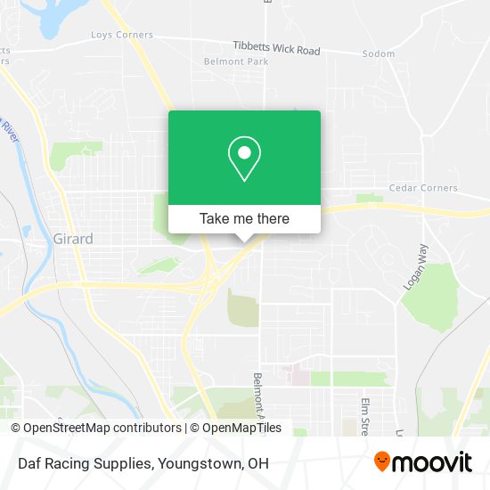 Mapa de Daf Racing Supplies