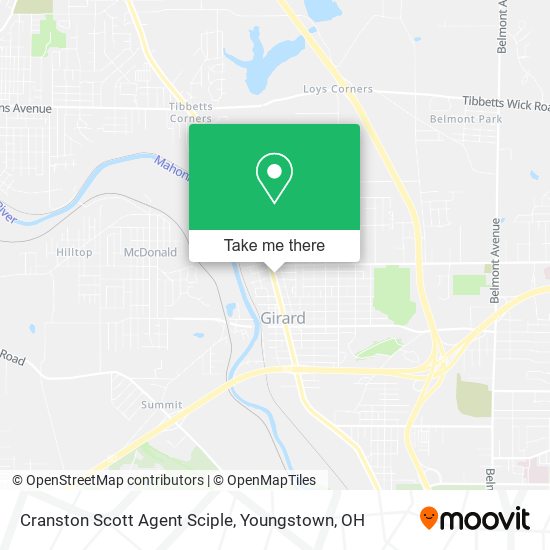 Mapa de Cranston Scott Agent Sciple
