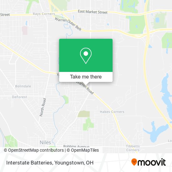 Interstate Batteries map