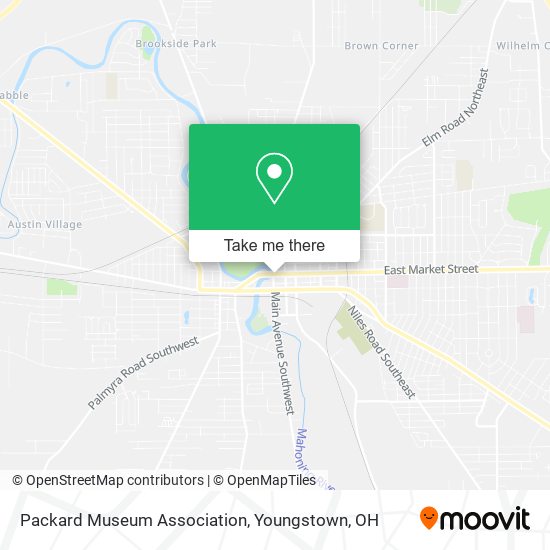 Packard Museum Association map