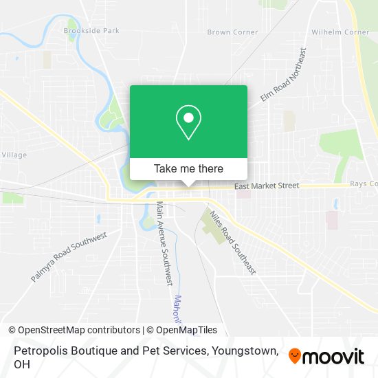 Petropolis Boutique and Pet Services map