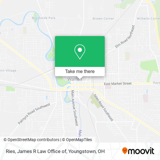 Mapa de Ries, James R Law Office of