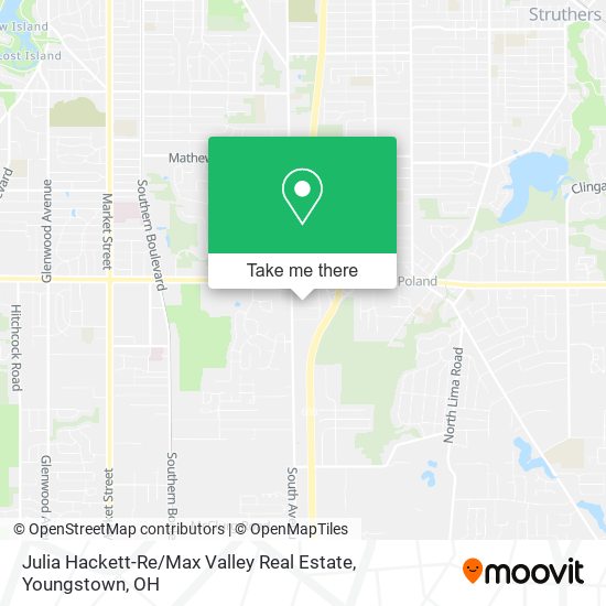 Julia Hackett-Re / Max Valley Real Estate map