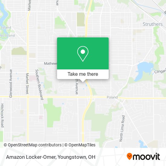 Mapa de Amazon Locker-Omer