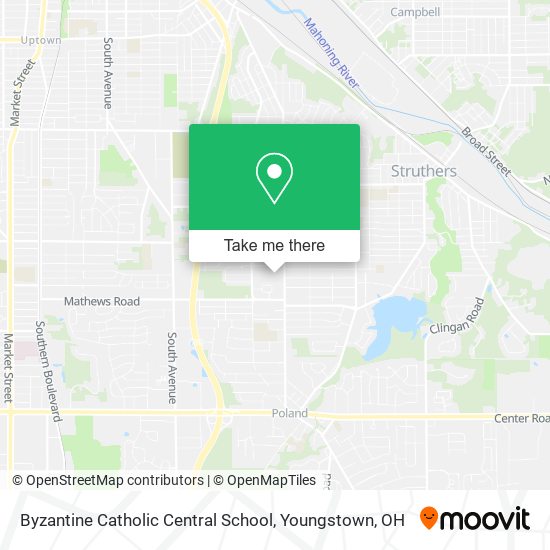 Byzantine Catholic Central School map
