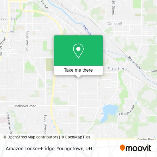 Mapa de Amazon Locker-Fridge