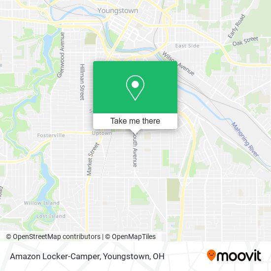 Mapa de Amazon Locker-Camper