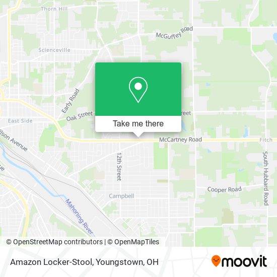 Mapa de Amazon Locker-Stool