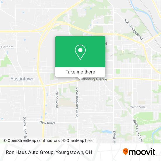Ron Haus Auto Group map