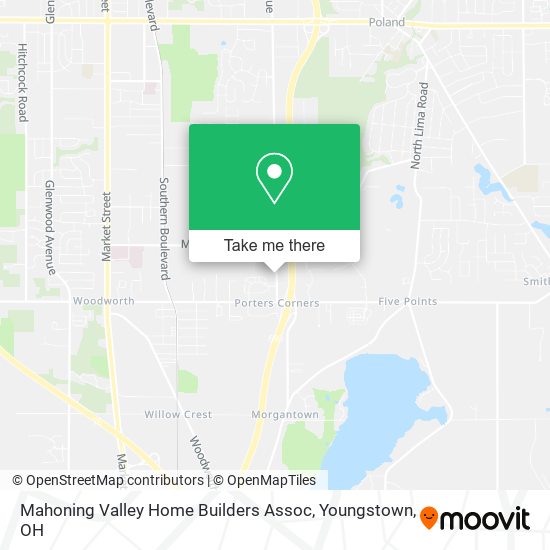 Mapa de Mahoning Valley Home Builders Assoc