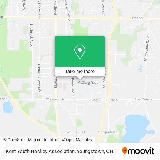 Mapa de Kent Youth Hockey Association