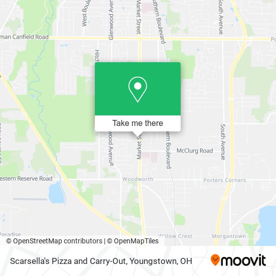Mapa de Scarsella's Pizza and Carry-Out