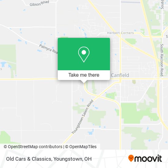 Old Cars & Classics map