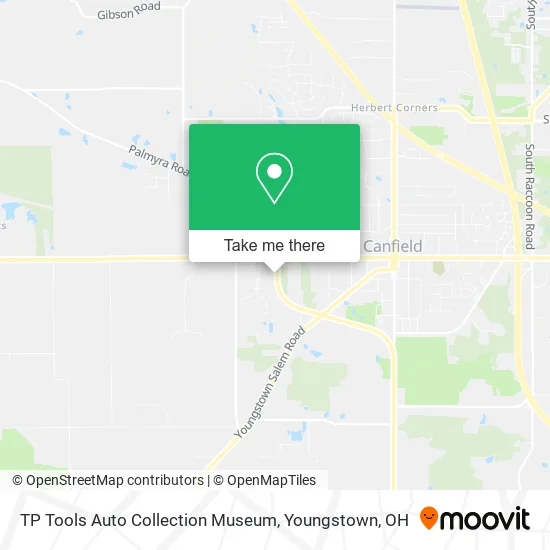TP Tools Auto Collection Museum map