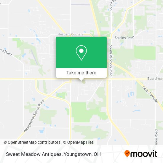 Sweet Meadow Antiques map