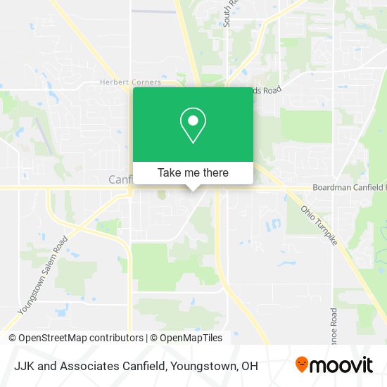 JJK and Associates Canfield map
