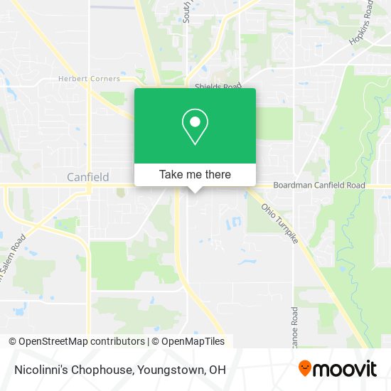 Nicolinni's Chophouse map