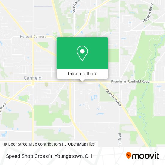 Speed Shop Crossfit map