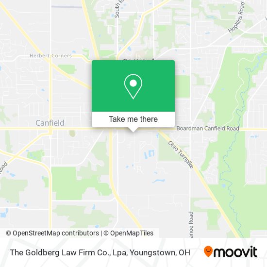 The Goldberg Law Firm Co., Lpa map