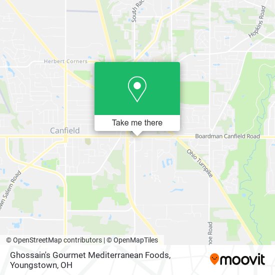 Ghossain's Gourmet Mediterranean Foods map