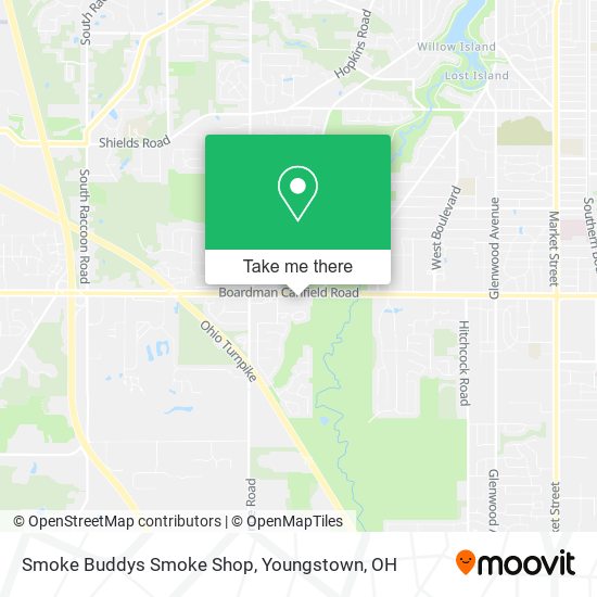 Mapa de Smoke Buddys Smoke Shop