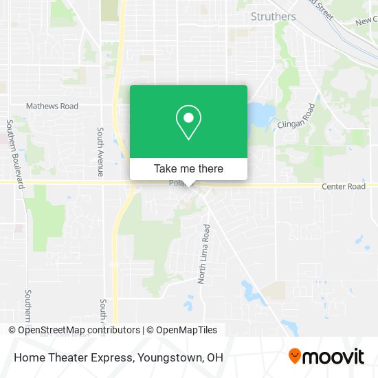 Home Theater Express map