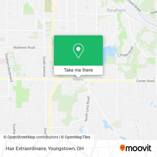 Hair Extraordinaire map