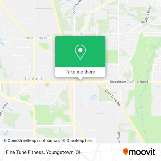 Mapa de Fine Tune Fitness