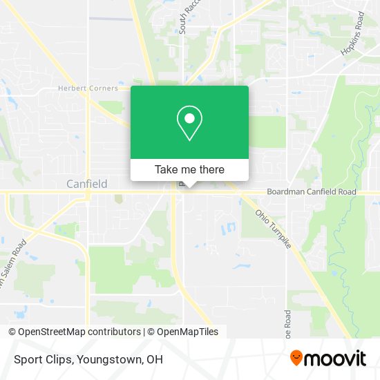 Mapa de Sport Clips
