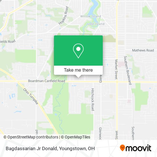 Mapa de Bagdassarian Jr Donald