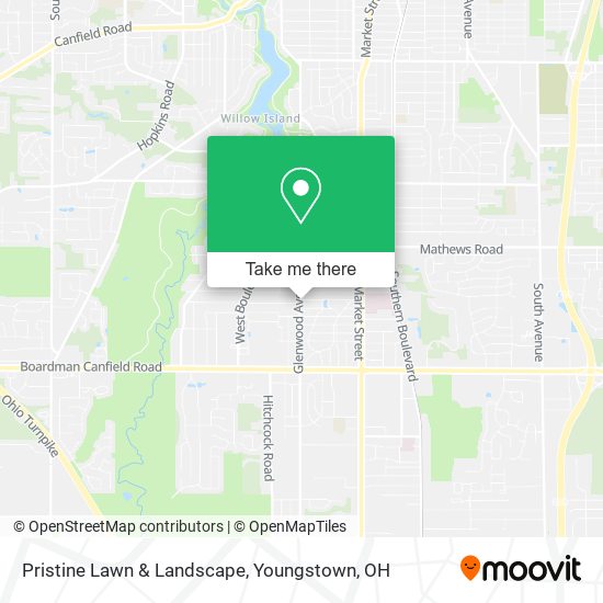 Mapa de Pristine Lawn & Landscape