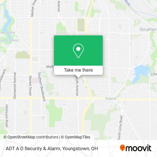 ADT A D Security & Alarm map