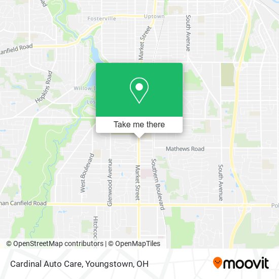 Mapa de Cardinal Auto Care