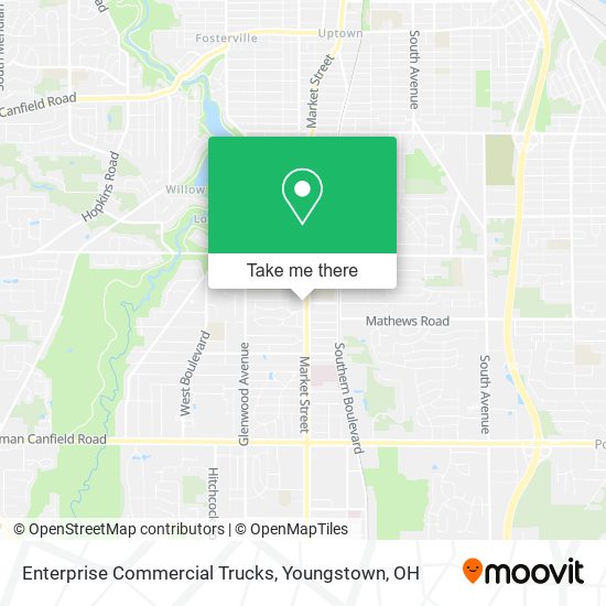 Enterprise Commercial Trucks map