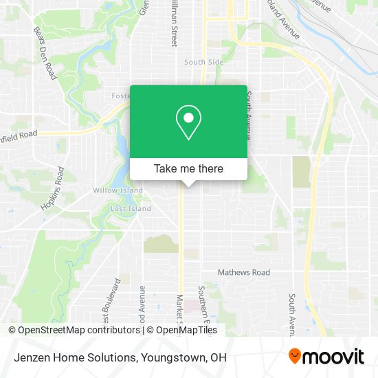 Jenzen Home Solutions map